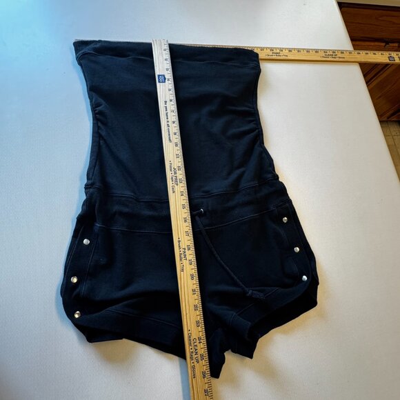 Rue 21 Shorts Romper Juniors Large Black Strapless Built-In Shelf Bra - Picture 4 of 9